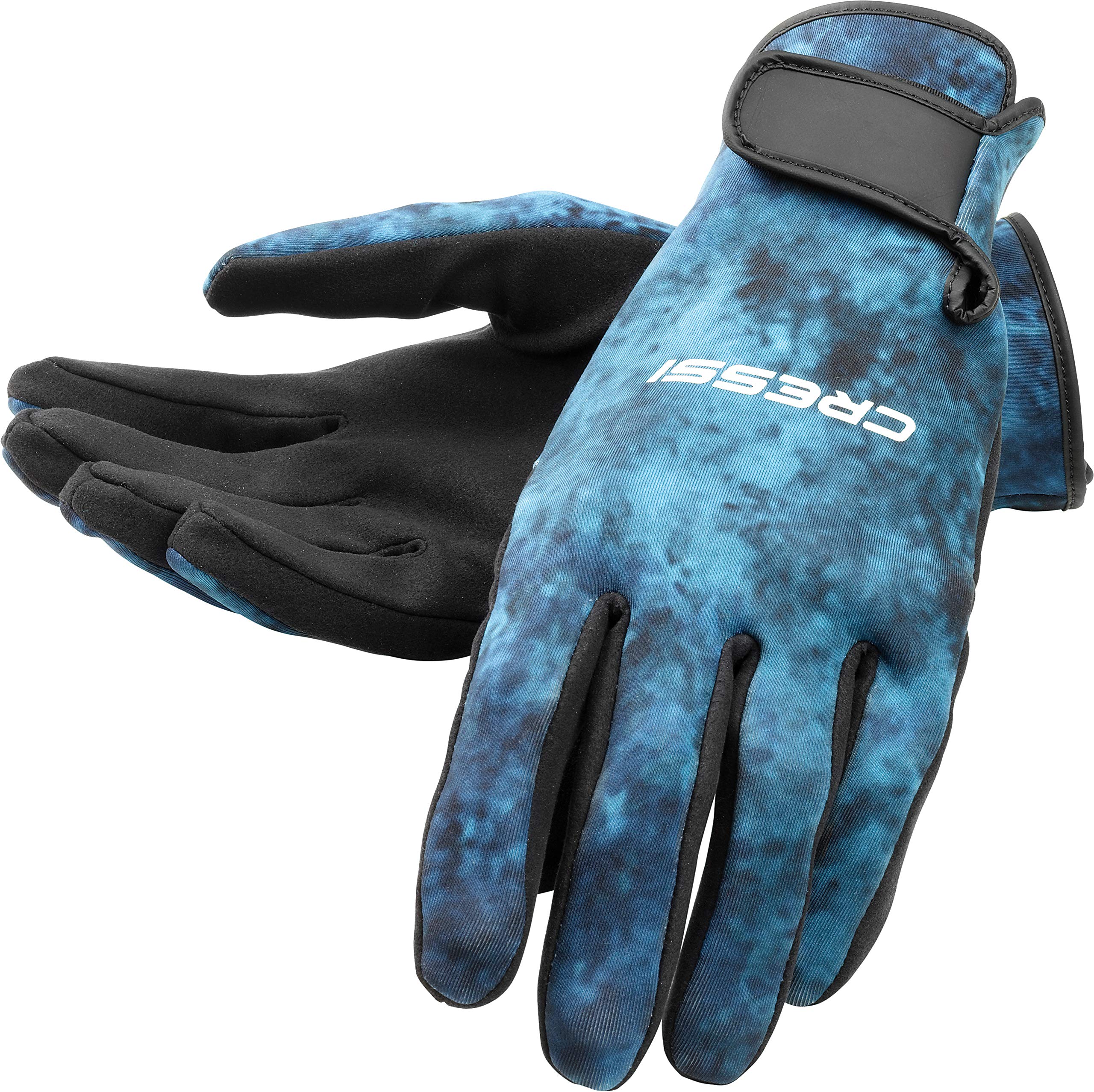 Guantes de pesca submarina estampados hechos de elástico