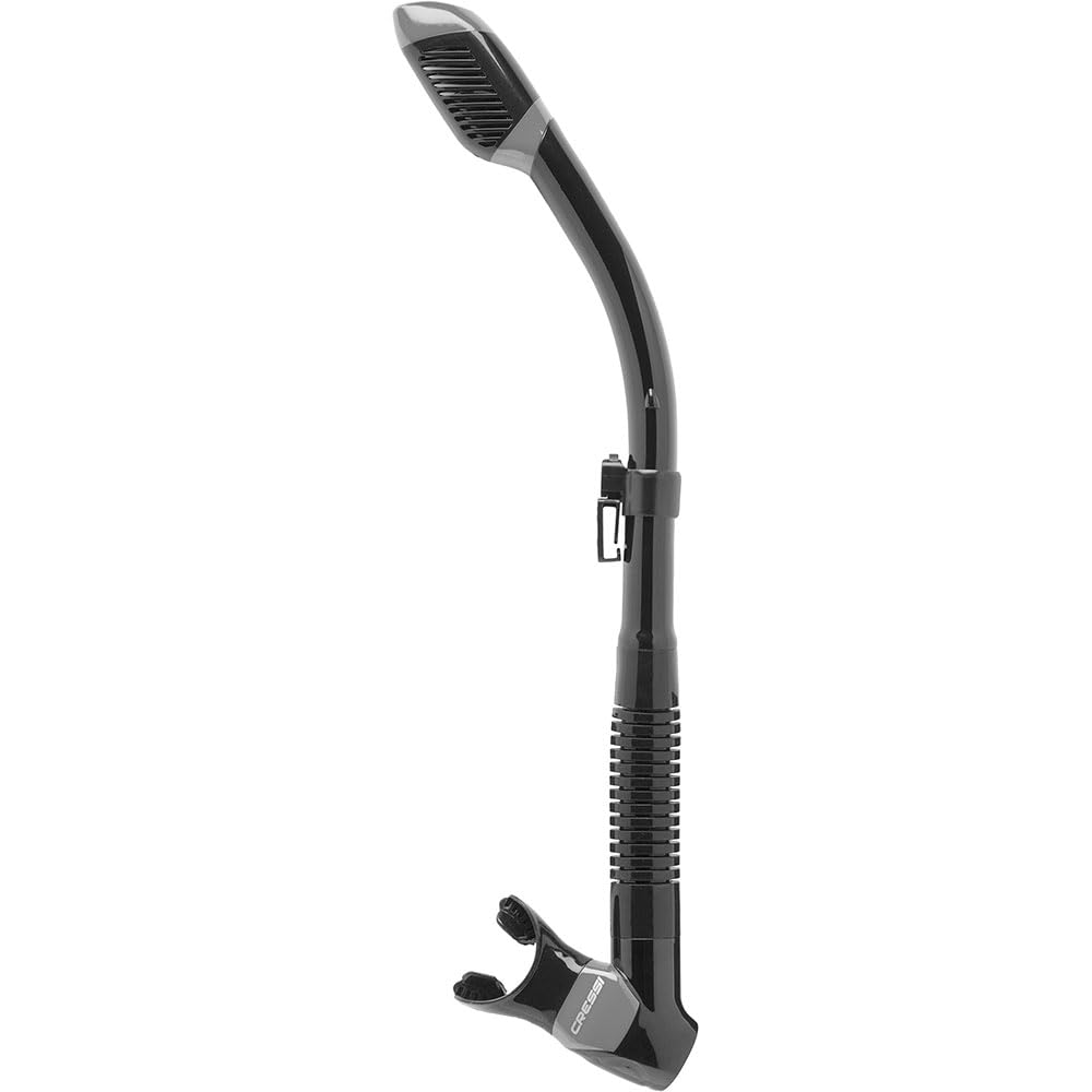 Buceo Dry Snorkel con Splash Guard y Válvula Superior